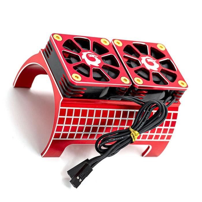 Dual Cooling Fan 4985 Motor Heat Sink for 1-5 Traxxas X-Maxx RC Car,1 ...