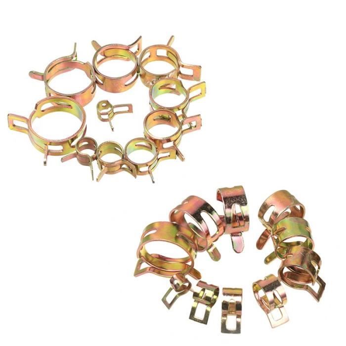 Lot De 4 Supports Tuyaux Métalliques 107-112 Mm - Clips Pinces Avec Fixations