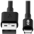 Tripplite Câble USB pour Iphone 6 - 30 cm - Noir-2