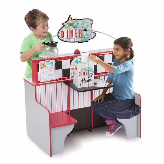 Melissa Doug Star Diner Restaurant Cdiscount Jeux Jouets