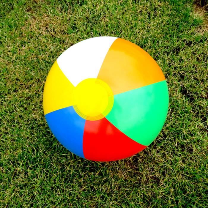 30Cm couleur gonflable balle enfants jouer eau Pol – Grandado