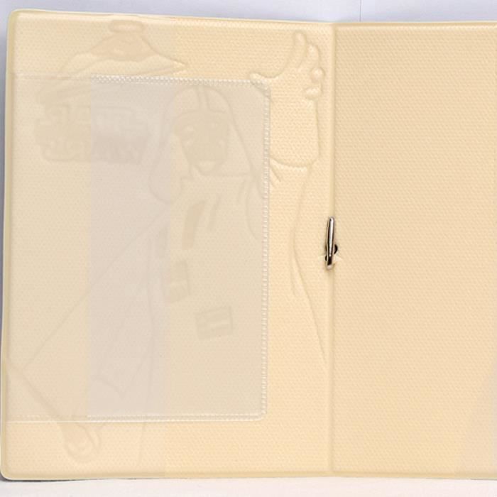 Housse Passeport Cuir PU Voyage - Porte-Cartes Et Billets Avec Logo Avion