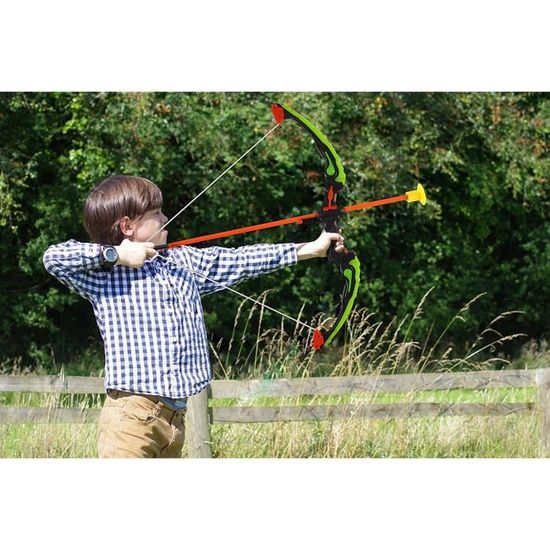 AGGF Jeu d'arc et de flèche pour Enfants Junior, kit de tir à l'arc en
