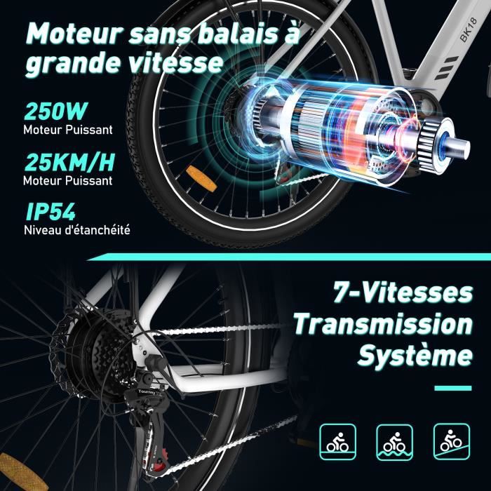 Ebike Conversion Kit Vae Clip Electric Bike Vae Puissant Electric