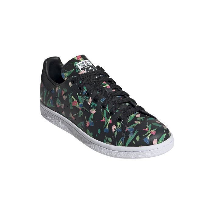 Basket mode adidas Originals Stan Smith W Noir Femme Cuir