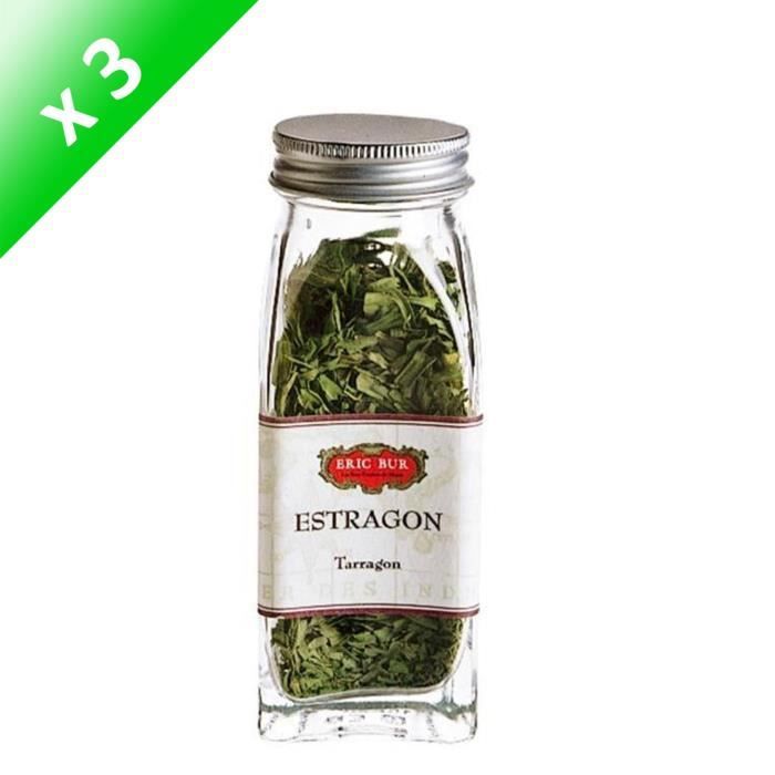 ERIC BUR Epices Estragon - 5g - Pack de 3