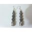 BOUCLES D/'OREILLES BOUDDHA EN PLAQUé ARGENT MONTURE ARGENT 925