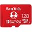 SanDisk Carte mémoire flash 128 Go UHS-I U3 microS