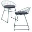 en.casa] Set de 2 Chaises pour Enfants pour Chambre d'Enfant Moderne Assise Rembourrée en Simimicuir PU Plastique Hêtre 56 x 38 x 33 cm