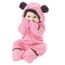 Combinaison En Peluche Hiver Grenouillere A Capuche Une Piece Zippee Manches Longues Pour Nouveau Ne Bebe Mixte Garcon Fille Rose Rose Cdiscount Pret A Porter