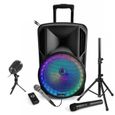 Enceinte lumineuse avec micro