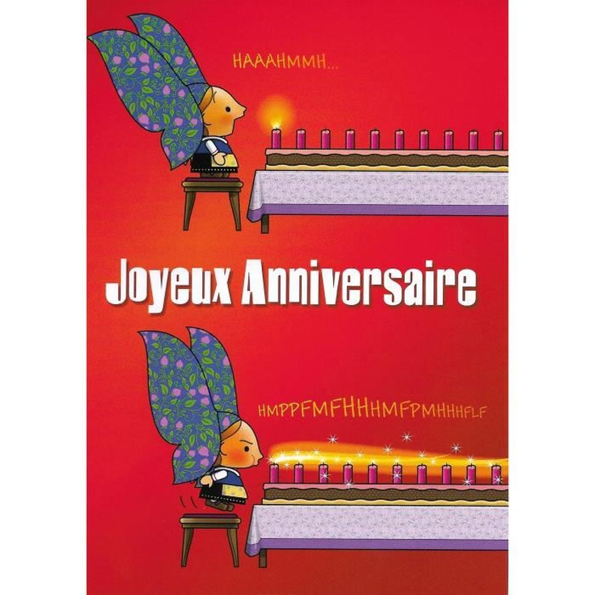 Carte De Voeux Lovely Elsa Anniversaire Quel Souffle Cdiscount Beaux Arts Et Loisirs Creatifs