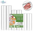 FOOTIER 6 Rouleaux Sous Vide Gaufrés pour Machine Mise Sous Vide 15/20/28 cm X 3 mètres Sans BPA Sécurité Sac Rouleau de Film Sous Vide