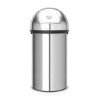 BRABANTIA Poubelle Push bin 60L Acier mat