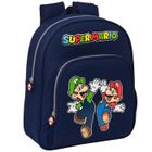 SUPERMARIO Sac à dos Super Mario 34 CM maternelle - Haut de gamme