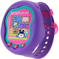 Tamagotchi Uni - Bandai - Modèle Violet - Animal de compagnie virtuel connecté avec bracelet montre