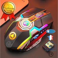 INN Silver Eagle A5 jeu de chargement de souris sans fil RGB accessoires informatiques non silencieux muets lumineux