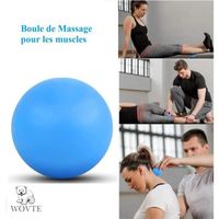 WOVTE Boule de Massage pour les muscles, parties du corps, tissus profonds, nœuds musculaires, yoga et relaxation myofasciale -