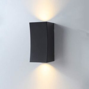 APPLIQUE  Applique Murale Intérieur-Extérieur Clubby - Marque Clubby - Noir - Extérieur - A tableau - LED intégrée