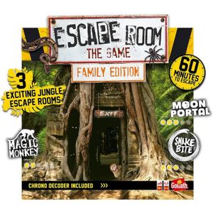 JEU SOCIÉTÉ - PLATEAU Escape Room : The Game - Édition Familiale - 3 Sal