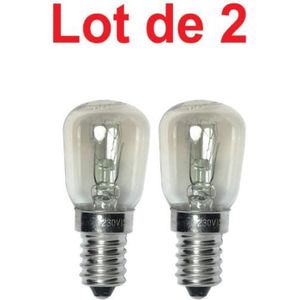 E14 Sel Lampe Globe Ampoule,15W Léger Ampoules,240V Réfrigérateur Four