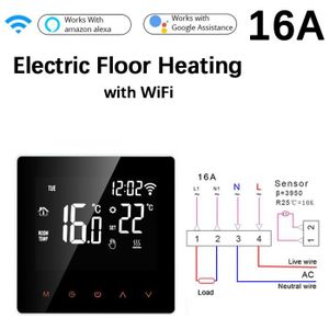 MESURE THERMIQUE WiFi ElectricHeating -Thermostat WiFi intelligent 
