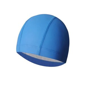 BONNET PISCINE- CAGOULE couleur Saphir Bonnet de natation pour hommes et f