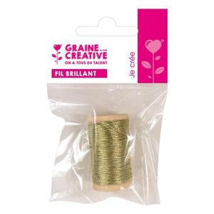 Fil De Laiton Coloré Or 9m X 0.5mm | FR