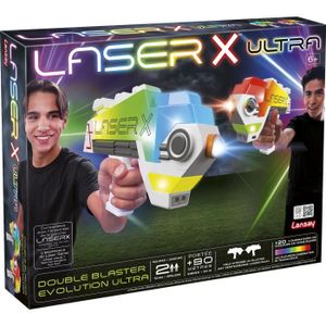 BÂTON - ÉPÉE - BAGUETTE Jeu laser - LANSAY - 87552 - Laser X - Double Blaster Evolution Ultra