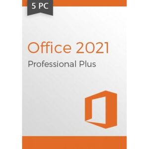 BUREAUTIQUE Microsoft Office 2021 Professionnel Plus (Professi