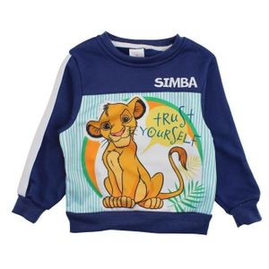 SWEATSHIRT Disney - Sweat - LIO22-2520 S1-6A - Sweat Le Roi Lion - Garçon