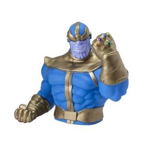 FIGURINE - PERSONNAGE Figurine Personnage - Tirelire Thanos - Monogram - PVC - Bleu - Avengers - Enfant