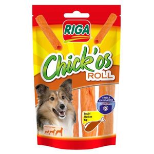 RIGA Chick'os Roll Friandises pour chien - Sachet 75 g RIGA Chick'os Roll Friandises pour chien - Sachet 75 g