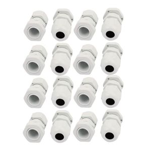 Sourcingmap/® 10Pcs Fixation /étanche connecteur /à Presse-/étoupe PG25 pour 16-21mm diam/ètre Fil c/âble