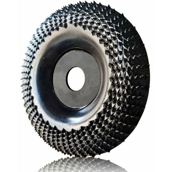3 Disques à Sculpter Le Bois 125x22mm - Pour Meuleuse D'Angle - Meulage, Façonnage Bois - Roues Abrasives