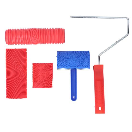 Lot De 5 Outils Textureurs Pour Argile - Rouleaux Céramique Multifonctions - Idéal Poterie & DIY