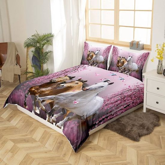 Papier Peint Panoramique Dessin Animé Animal 350x256cm Floral Feuille ...