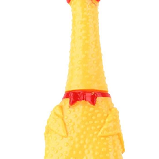 Zerodis Jouet de poulet hurlant Jouets pour chiens en forme de poulet