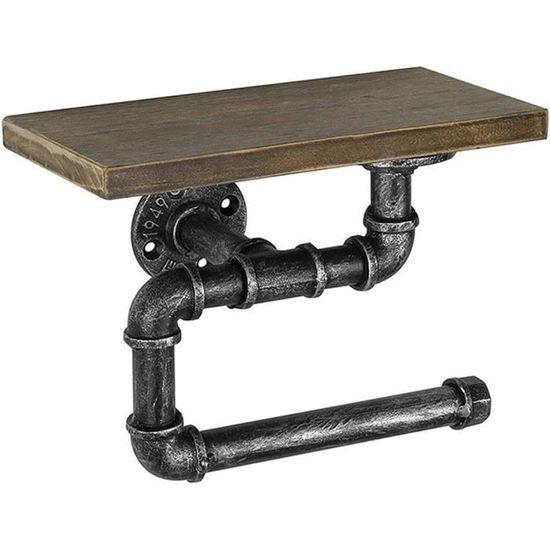 1 support de papier toilette Sans percer Support de papier