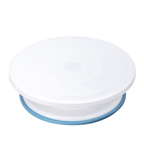 31cm Plateau Plaque Tournant Gâteau Présentoir Support 360 rotatif