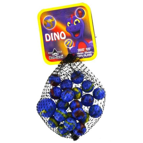 Filet Collector De 20 Billes 16 Mm + 1 Calot 25 Mm – Thème Araignée – Couleurs Variées – Dès 3 Ans