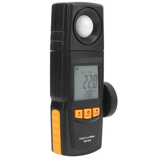 GM1020 Digital Mètre Luminomètre Photomètre Luxmeter LCD Rétro