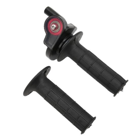Poignée D'Accélérateur De Moto 22mm Poignées De Guidon Kit De Câble 7/8" Poignet D