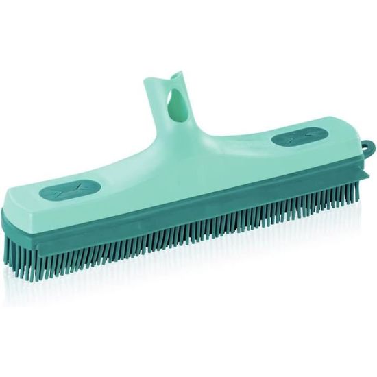 Lanhope Balai Raclette En Caoutchouc 51 Pouces – Poils Non Effilochables, Pour Poils Animaux, Tapis, Sols, Fenêtres