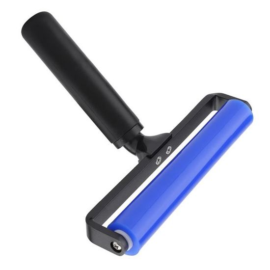 Rouleau En Silicone For La Saleté, Rouleau Manuel En Silicone, Outil De Nettoyage Antistatique, Dépoussiérage, Film D'écran Manuel, élimine Les Petites Particules Statiques For La Maison (8 Pouces)(6i