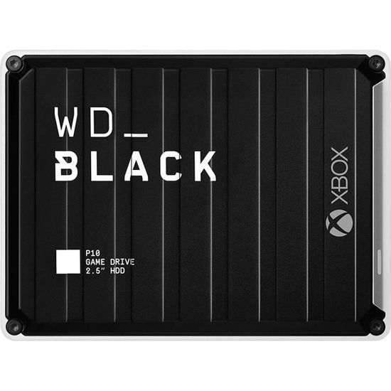 WD_BLACK P10 Game Drive - Disque dur externe Gaming - 3To - 2,5" - Xbox One™ + Abonnement gratuit 1 mois Xbox Game Pass