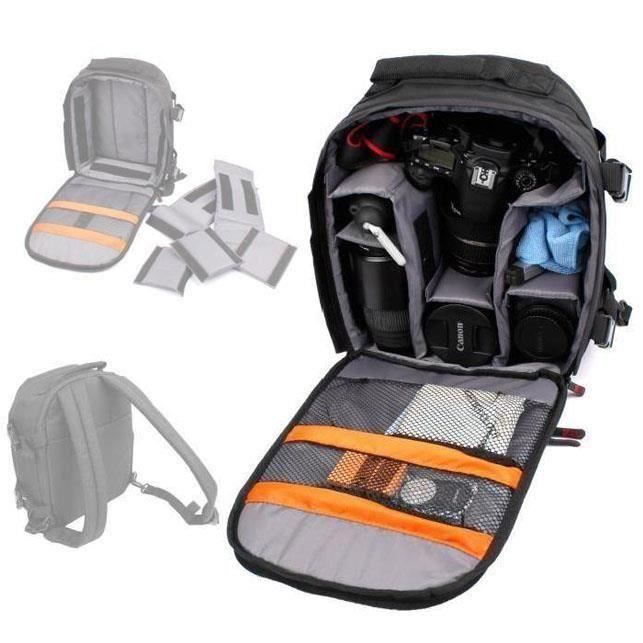Sac à dos résistant pour Canon EOS D tous modèles Top87456