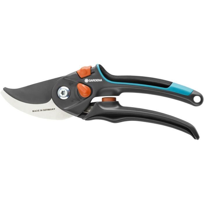 GARDENA Sécateur réglable à lame franche Comfort B/ S-XL – Ø24mm max – Lames acier inoxydable – Garantie 25 ans (8905-20)