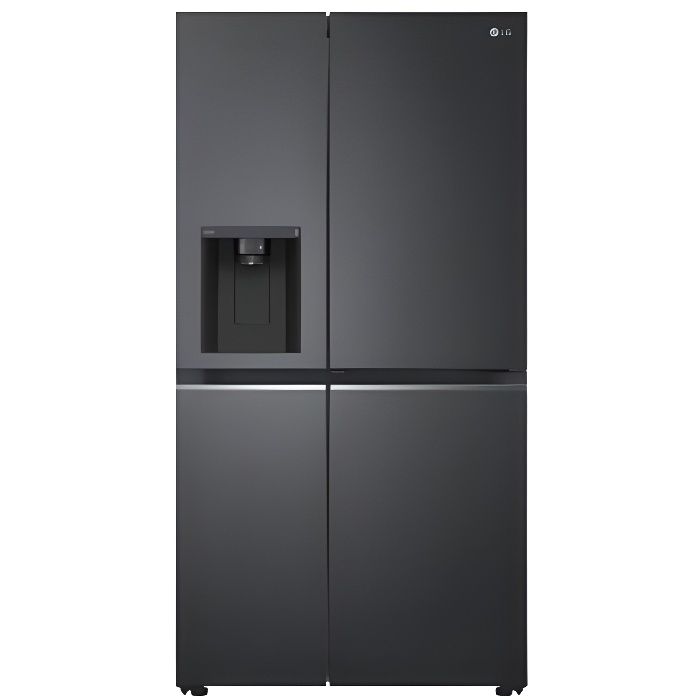 Réfrigérateur américain LG GSJV80MCLF Noir