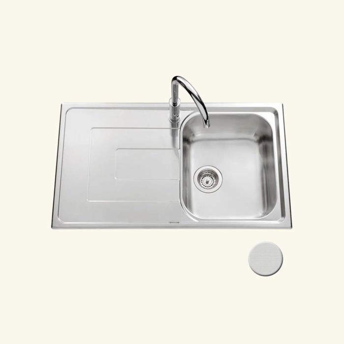 Evier LUISINA DEBUSSY Inox mini-structure 1 cuv…